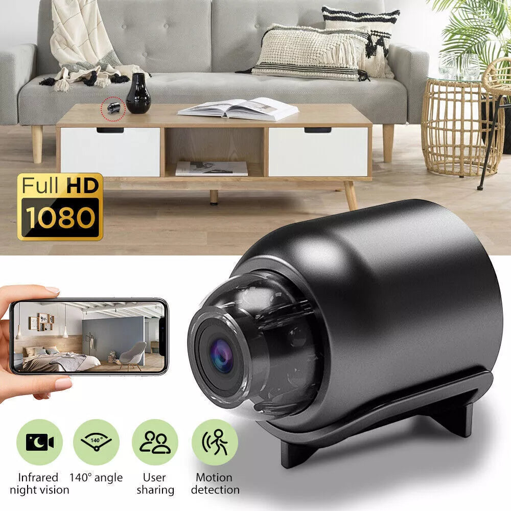 Ultra-Discreet Mini Wifi Spy Camera: HD 1080P, Night Vision - UAE's Top Micro Security Solution